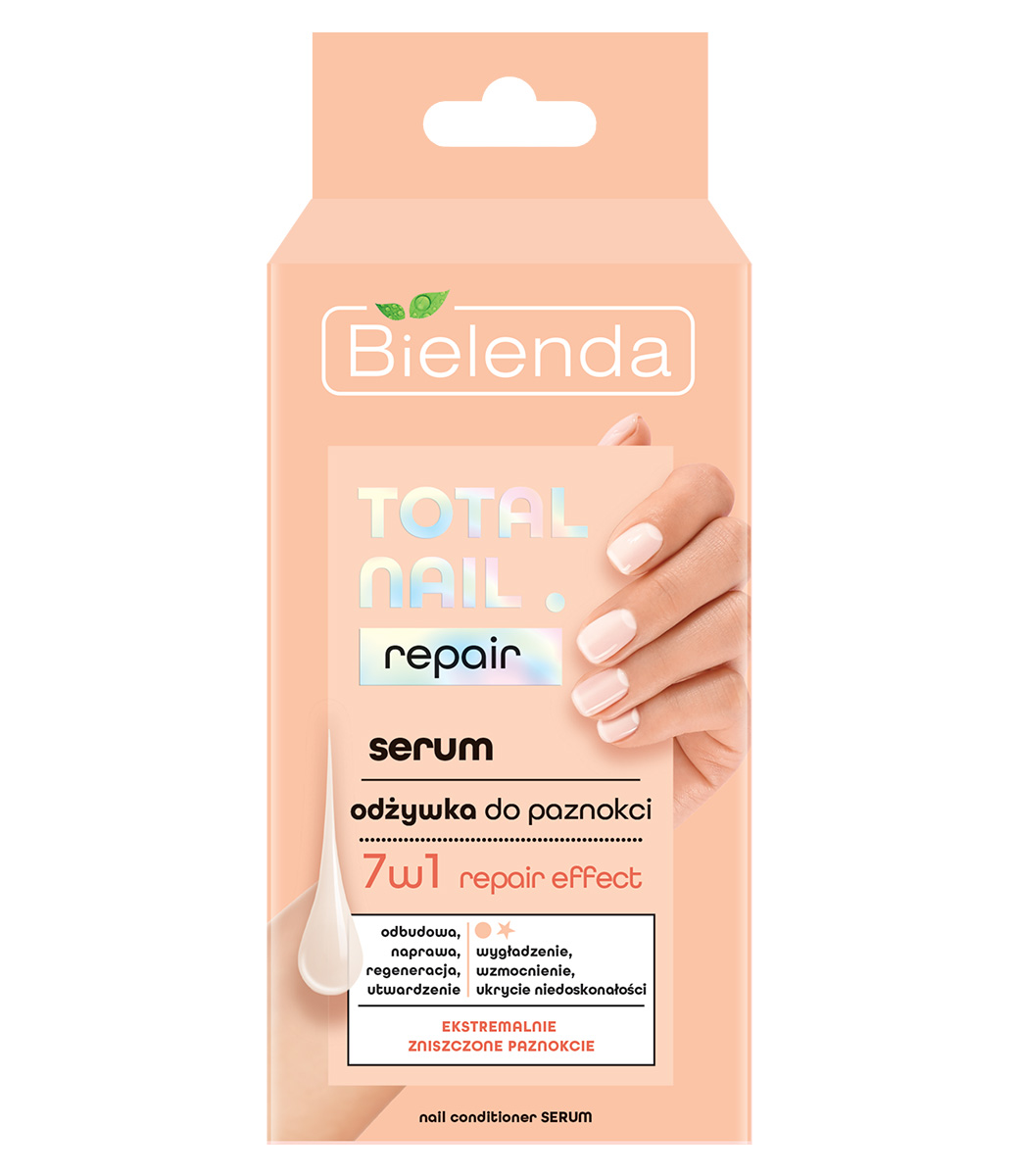 Bielenda Total Nail Repair Odżywka Do Paznokci Serum 7w1, 10ml