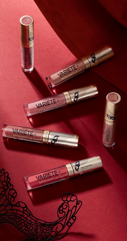 Eveline Variété, satin matt lip liquid pomadka w płynie, 05, 4ml