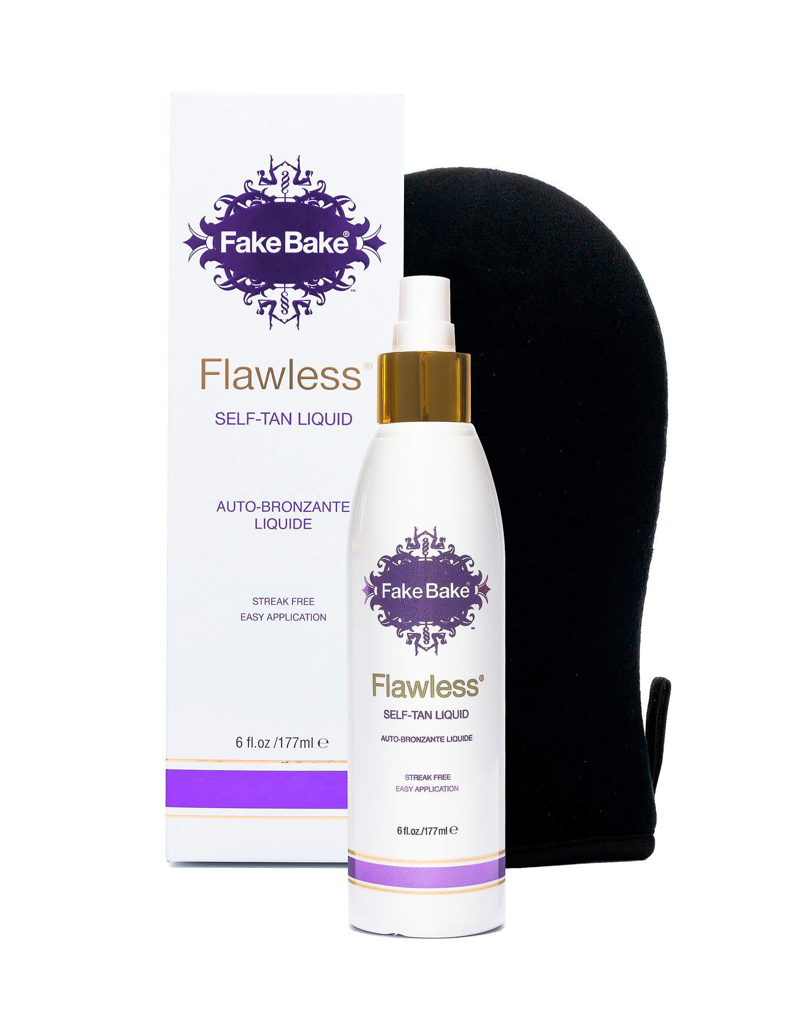 Fake Bake Flawless, płyn opalający z rękawicą, 177ml Bodyland.pl