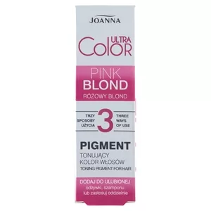 Joanna Ultra Color Pigment tonujący kolor włosów różowy blond 100 g - data ważności (7.2026)