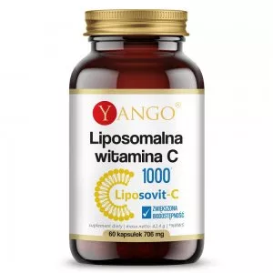 Yango Liposomalna witamina C suplement diety 60 kapsułek