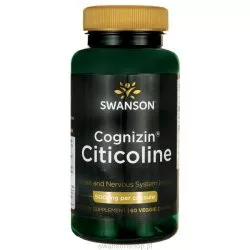 Swanson Cognizin Citicoline 500mg 60 kaps