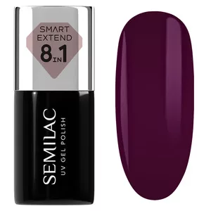 Semilac Smart Extend, lakier hybrydowy, 830 Plum Wine, 7ml