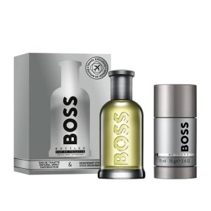 Hugo Boss Bottled zestaw dla mężczyzn woda toaletowa 100ml + dezodorant sztyft 75ml elegancki prezent