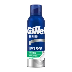 Gillette Series Soothing łagodząca pianka do golenia z aloesem 200ml
