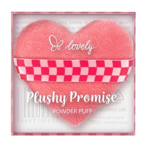 Lovely Plushy Promise puszek do pudru w kształcie serca