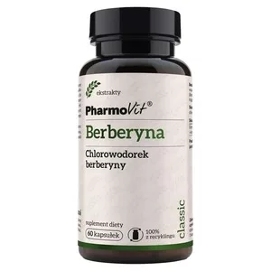 Pharmovit Berberyna Chlorowodorek berberyny suplement diety 60 kapsułek
