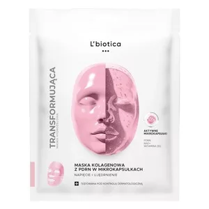 L\'biotica Maska kolagenowa z PDRN w mikrokapsułkach Napięcie i Ujędrnienie 1szt.