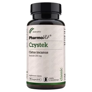 Pharmovit Czystek Cistus incanus 250 mg suplement diety 90 kapsułek