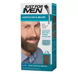 Just For Men, żel koloryzujący do brody, wąsów, baków, M-30, średni jasny brąz