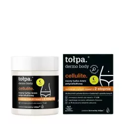 Tołpa Dermo Body Cellulite, nocny turbo krem antycellulitowy, 250ml