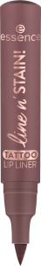 Essence Line N' Stain! Tattoo Lip Liner, długotrwała konturówka w płynie do ust, 03 - Make A Mauve, 2.5ml