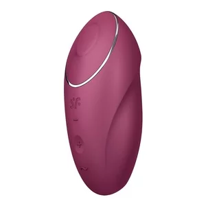 Satisfyer Tap &amp; Climax 1 wibrator nakładany z funkcją stukania Red