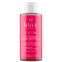 Miya Beauty Lab, tonik rozświetlający z kwasem glikolowym 5%, 150ml
