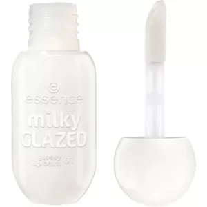 Essence milky Glazed, lśniący balsam do ust, 01, 4ml