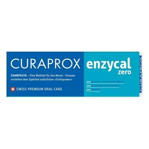 Curaprox Enzycal Zero pasta do zębów bez fluoru z enzymami do wrażliwych zębów 75ml