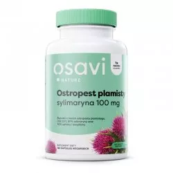 Osavi Ostropest Plamisty + Sylimaryna 100mg suplement diety wspierający prawidłowe funkcjonowanie wątroby 120 kapsułek