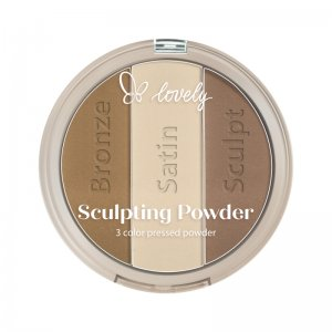 Lovely Sculpting Powder paleta do konturowania twarzy 4 15g