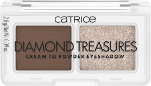 Catrice Diamond Treasures Cream to Powder Eyeshadow, cień do powiek, 010 Hazel Spark, 2.8g