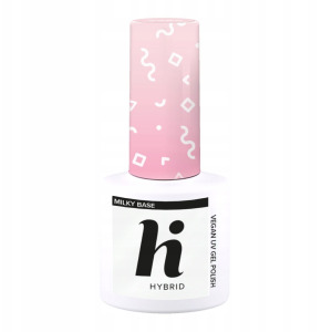 hi hybrid Milky Base, baza do lakieru hybrydowego, 5ml 