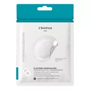 L\'biotica Hydrokoloidowe plasterki mikroigłowe na niedoskonałości i przebarwienia 18szt.