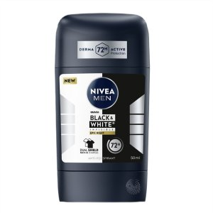 Nivea Men Black& White Invisible Epic Night antyperspirant w sztyfcie 50ml (M)