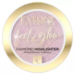 Eveline Feel the Glow!, rozświetlacz, 03 rose gold, 4.2g