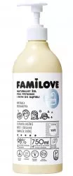 Yope Familove, płyn do kąpieli & żel pod prysznic, kwitnąca bergamotka, 750ml
