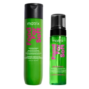 Matrix Food For Soft, zestaw intensywnie nawilżający: pianka + szampon