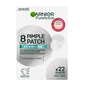 Garnier Pure Active niewidoczne hydrokoloidowe plastry na niedoskonałości 22szt
