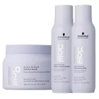 Schwarzkopf BlondMe Bond Repair, zestaw neutralizujący do włosów blond, szampon + odżywka + maska