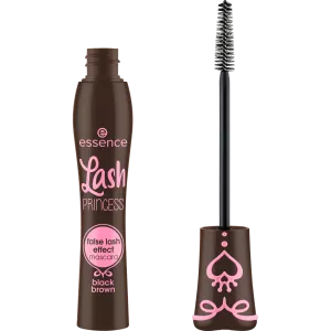 Essence Lash PRINCESS False Lash Effect Mascara Black Brown, tusz pogrubiający do rzęs, 12ml