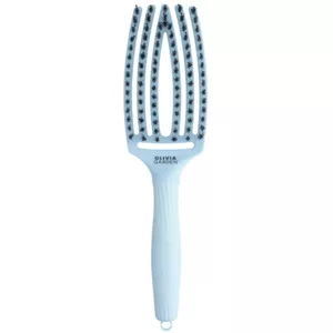 Olivia Garden Fingerbrush Love Double Bristles Pastel Blue, szczotka do włosów, niebieski