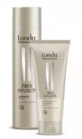 Londa Fiber Infusion, zestaw odbudowujący do włosów, szampon + maska