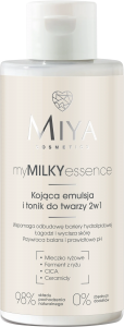 Miya Cosmetics myMILKYessence, kojąca emulsja i tonik do twarzy 2w1, 150ml