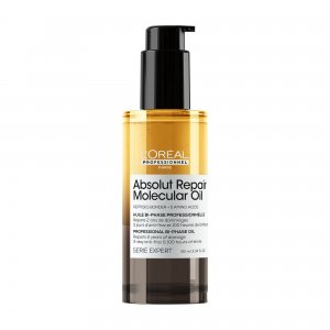 Loreal Absolut Repair Molecular, dwufazowy olejek do włosów zniszczonych, 90ml