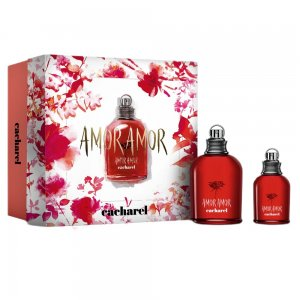 Cacharel Amor Amor zestaw woda toaletowa spray 100ml + woda toaletowa spray 30ml (W)