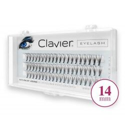 Clavier Eyelash kępki rzęs 14mm
