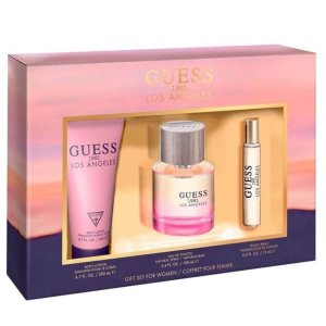 Guess 1981 Los Angeles Women zestaw woda toaletowa spray 100ml + balsam do ciała 200ml + woda perfumowana spray 15ml (W)