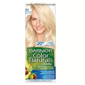 Garnier Color Naturals E0 Superblond, odżywczy krem rozjaśniający, intensywne rozjaśnienie