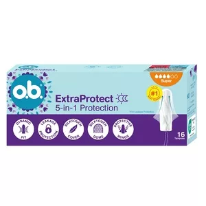 O.B. ExtraProtect Super tampony higieniczne 16 sztuk