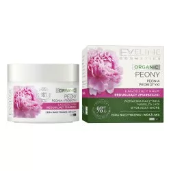 Eveline Cosmetics Organic, Łagodzący krem redukujący zmarszczki, 50ml