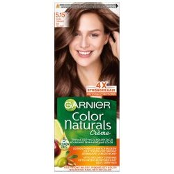 Garnier Color Naturals 5.15 Gorzka czekolada, odżywcza farba do włosów, do 100% pokrycia siwych włosów