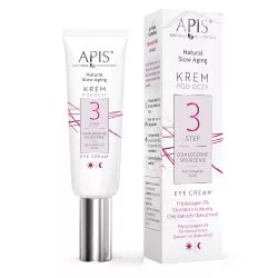 Apis Natural Slow Aging, Krem pod oczy, STEP 3 Odmłodzone spojrzenie, 50ml