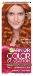 Garnier Color Sensation Krem koloryzujący 7.40 Bursztynowa miedź