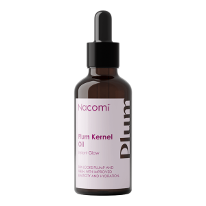 Nacomi, olej z pestek śliwki z pipetą do twarzy i ciała, 50ml