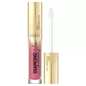 Eveline Cosmetics Diamond Glow Lip Luminizer, Błyszczyk z kwasem hialuronowym nr 09, 4ml