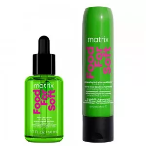 Matrix Food For Soft, zestaw intensywnie nawilżający: olejek + odżywka