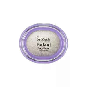 Lovely Baked Stay Shiny Highlighter wypiekany rozświetlacz do twarzy 01