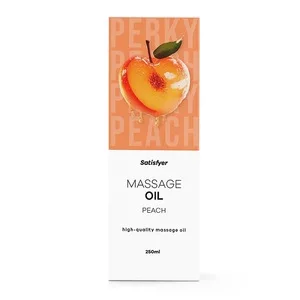 Satisfyer High-Quality Massage Oil olejek do masażu Peach 250ml